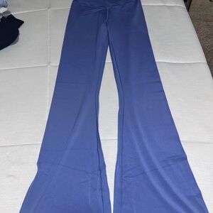 Aerie Blue Flared Leggings